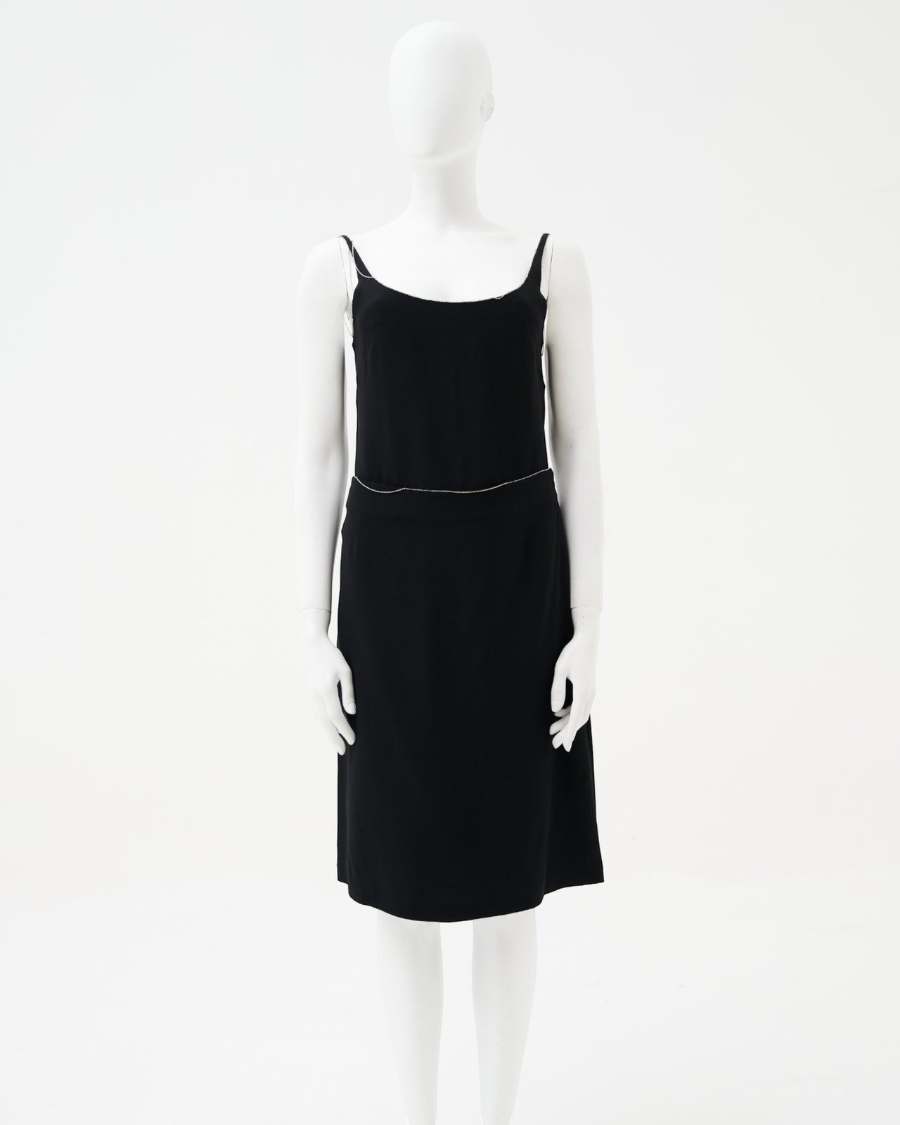 Maison Martin Margiela S/S 2006 Set: Black Top and Skirt
