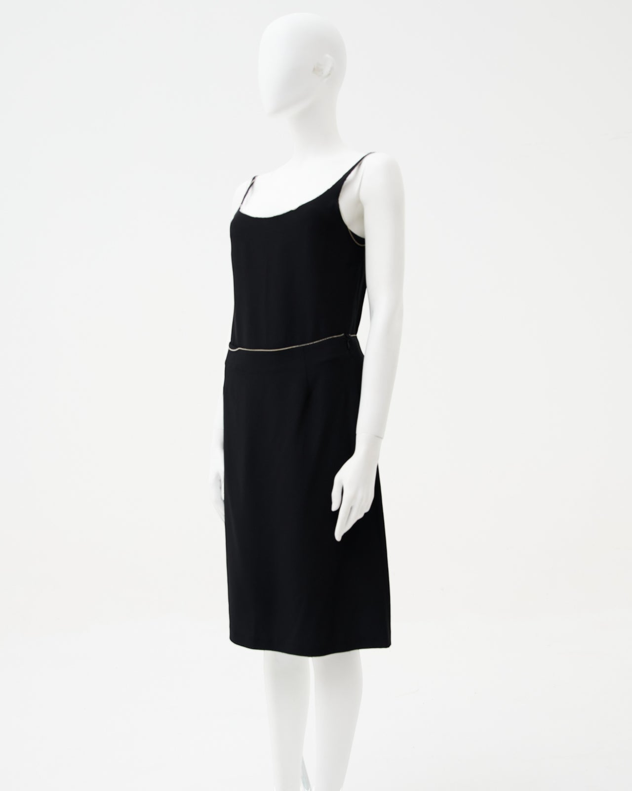 Maison Martin Margiela S/S 2006 Set: Black Top and Skirt