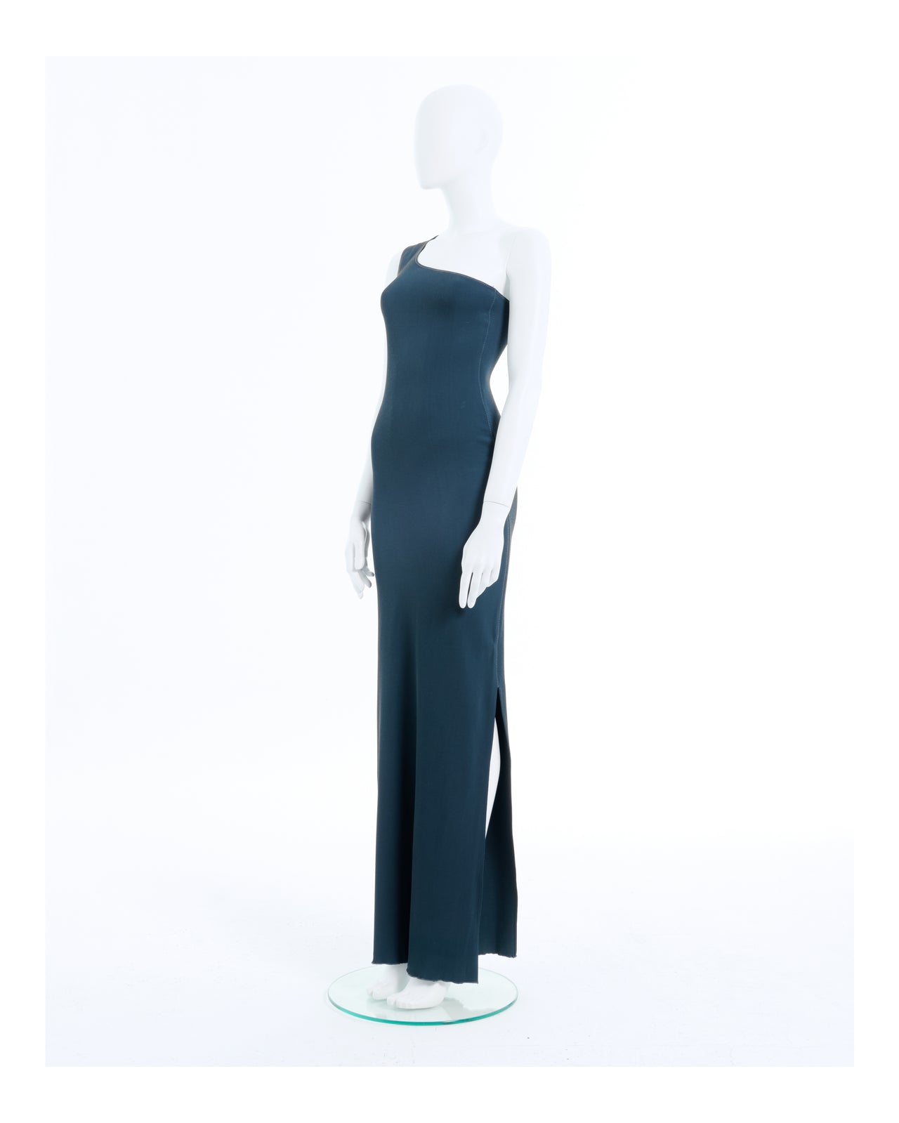 Lanvin S/S 2011 Viscose Green Long Dress