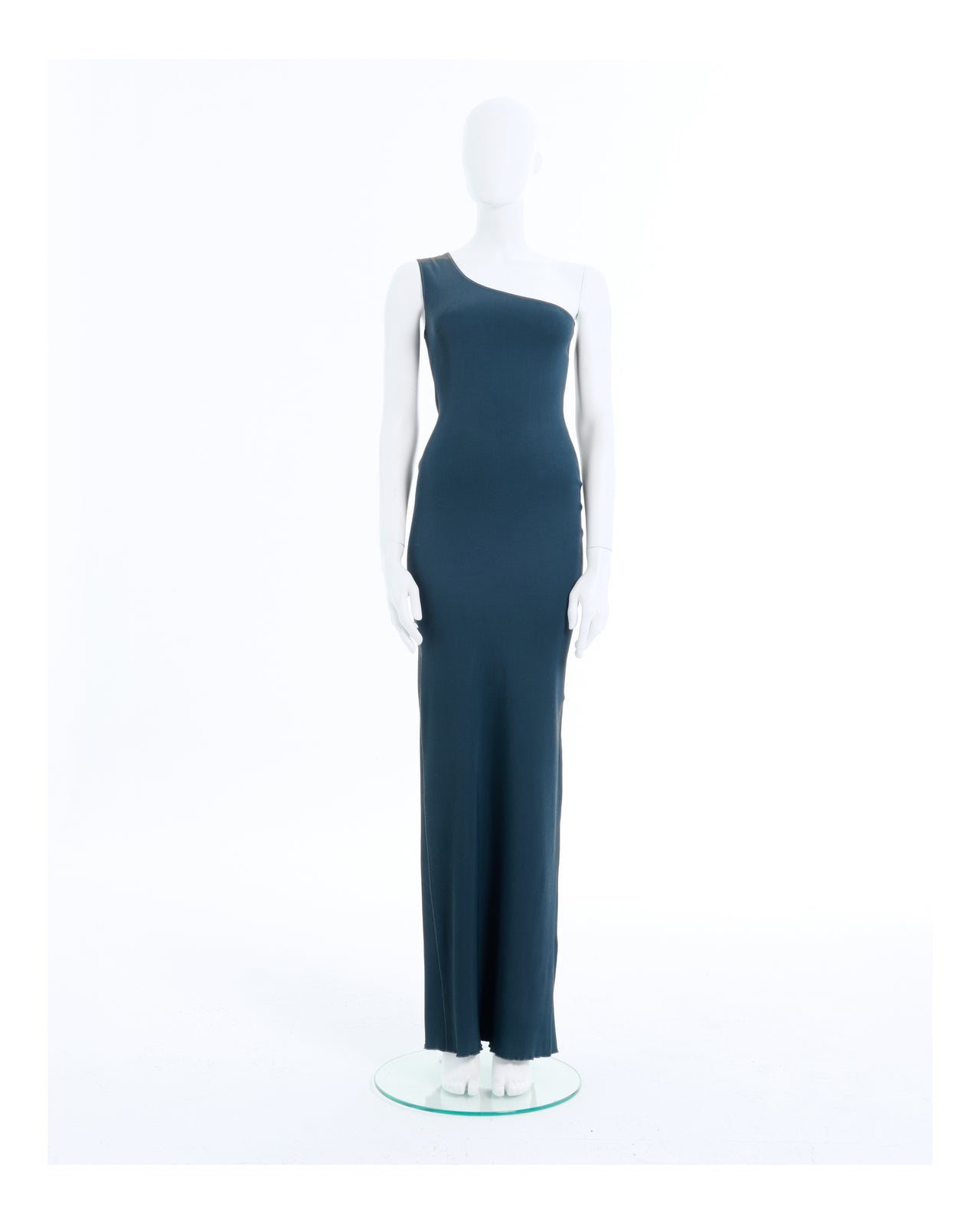 Lanvin S/S 2011 Viscose Green Long Dress