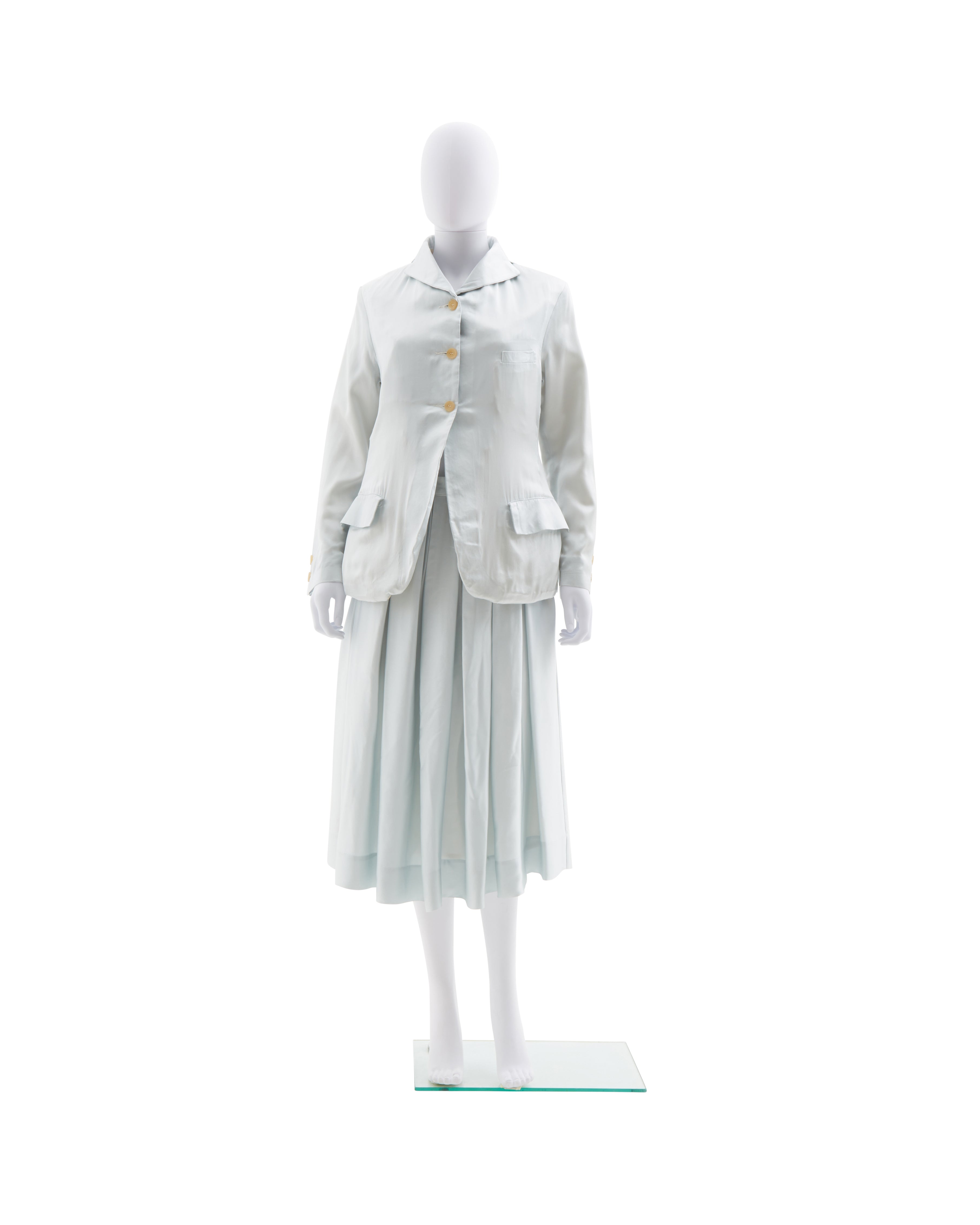 Paul Harnden Shoemakers Sugar paper silk padded jacket and