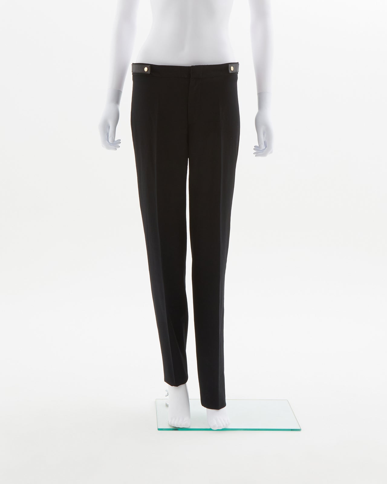 Gucci Black Wide-leg Cool Wool Pants