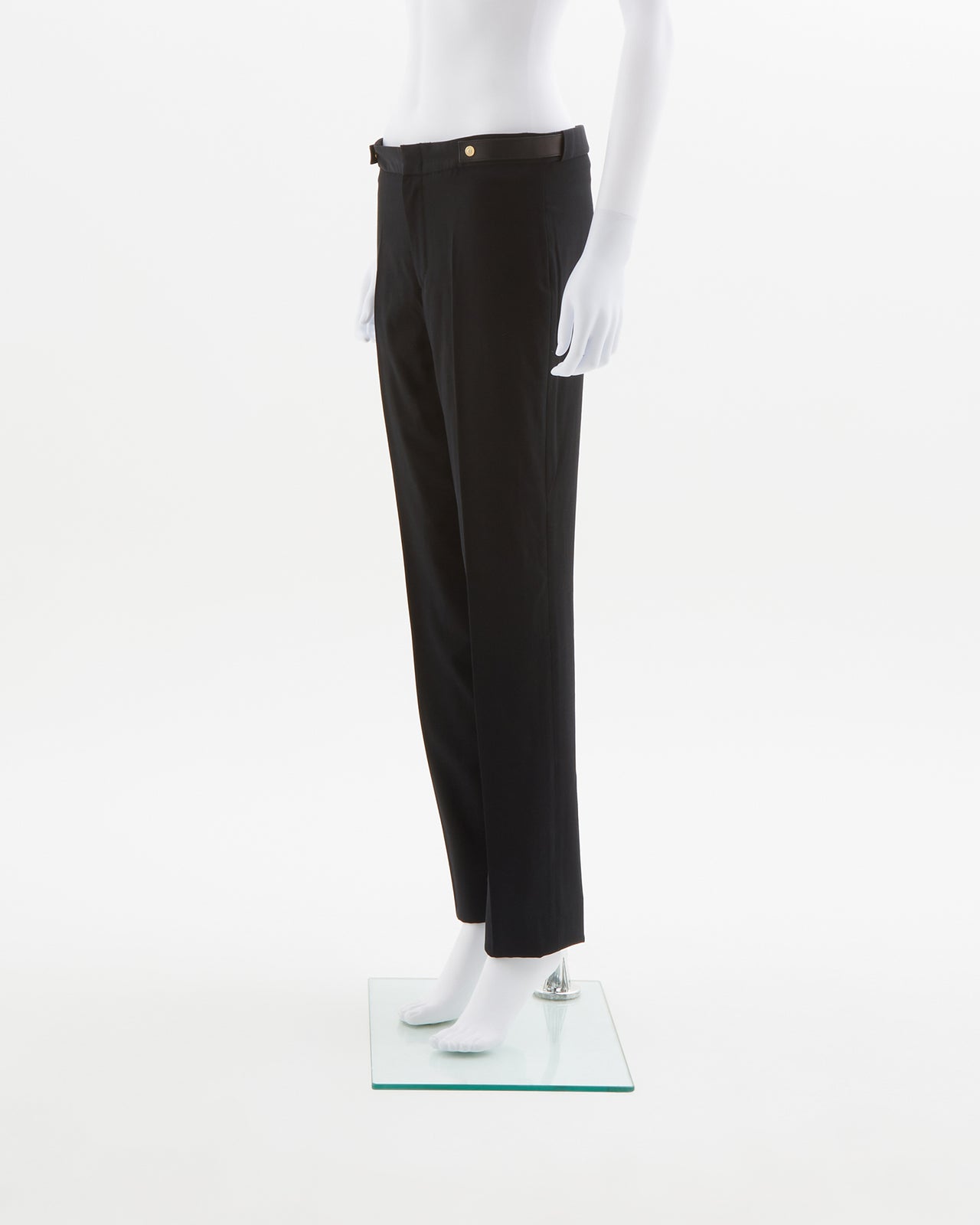 Gucci Black Wide-leg Cool Wool Pants